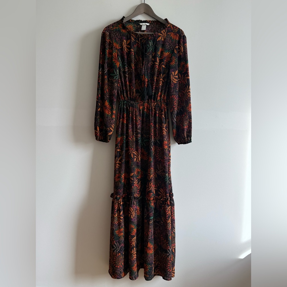 H&M floral maxi dress